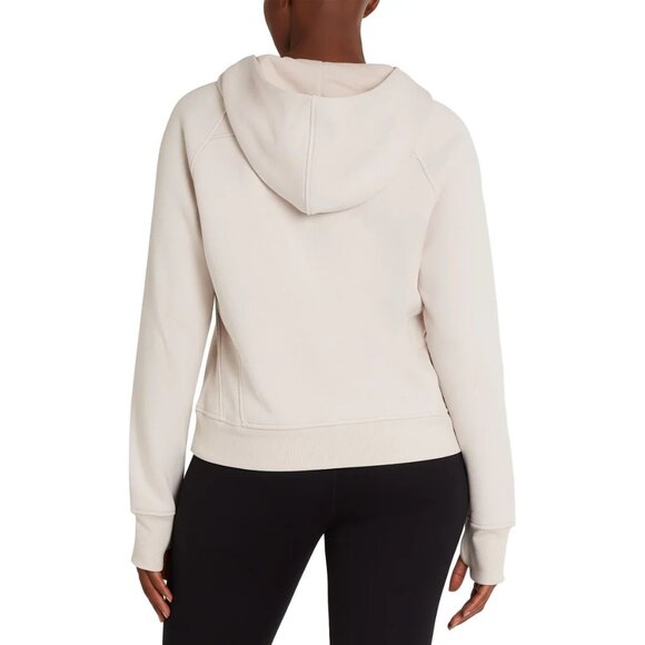 Danskin M Half Zip Hoodie Pullover Sweater Shirt Activewear Sweatshirt Thumbhole - Picture 2 of 5